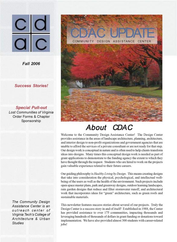 2006 CDAC Newsletter